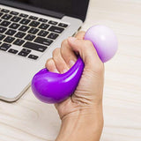 KELZ KIDZ Durable Pull and Stretch Stress Squeeze Ball - Great and Fun Squishy Party Favor Fidget Toy - Excellent Sensory Relief for Tension and Anxiety (4 Pack, Large)