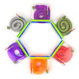 KELZ KIDZ TEXTURODOS Textured Stretchy Fidget Noodles - Monkey Noodles Toy  (6 Pack)