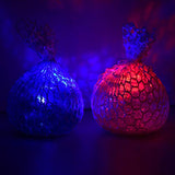 KELZ KIDZ Light Up Sewn Mesh Squishy Grape Ball for Kids - Great and Fun Squeeze Stress and Fidget Toy for Adults and Children (Pack of)