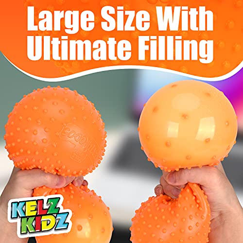 Giant Satisfying and Fun Jumbo Squishy Stress Ball for Kids and Adults Kelz Kidz