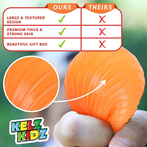 Giant Satisfying and Fun Jumbo Textured Squishy Stress Ball for