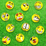 Emoji Party Supplies - 15 Party Pack - Large Emoji Stress Squeeze Balls for Fun Party Favors and Activities - Great for School and Camp Gifts and Prizes