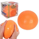 Giant Satisfying and Fun Jumbo Squishy Stress Ball for Kids and Adults with Therapy and Sensory Needs (Bumpy Texture) CASE OF 16